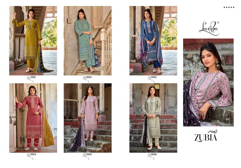 Levisha zubia pakistani style wholesale dress materials online